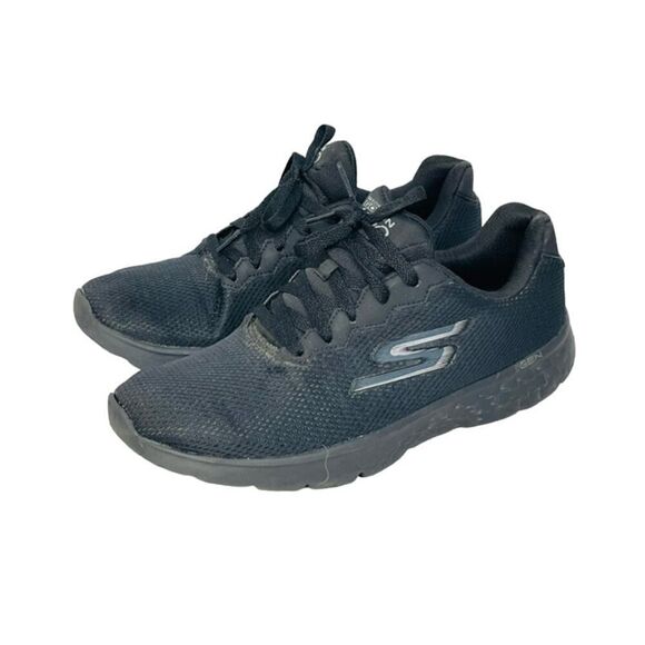Skechers GoGa Go Run 400 Mens Size 9 Black Quick Fit Running Shoe 54351 - Picture 1 of 8